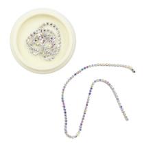 Correntinha furta cor helen color pedrarias para unhas