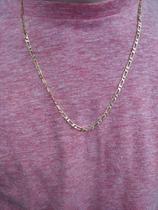 Correntinha masculina banhada elo 1/1