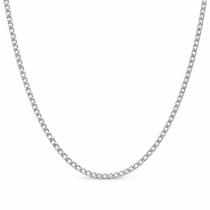 Correntinha Prata Masculina 60cm Cordão Pescoço Elegante Fina Luxo Alta Qualidade