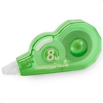 Corretivo Branquinho Escolar em Fita Seco 8M Com Tampa