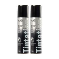 Corretivo de cabelo Kiss Grey Temporary Tintation, pacote com 2 unidades Corretivo de cabelo Kiss Grey Temporary Tintation, pacote com 2 unidades