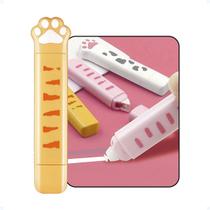 Corretivo E Cola Escolar Fofa Fita Corretiva Patinha 2 em 1 Corretivo E Cola Escolar Fofa Fita Corretiva Patinha 2 em 1