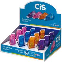 Corretivo em Fita CIS Mini Tape 4M Caixa com 12