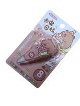 Corretivo Em Fita Estampa Capivara Com Tampa Protetora Fofa