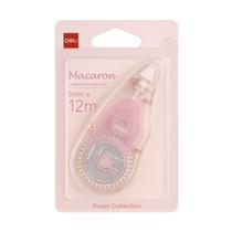 Corretivo em fita Macaron 5mm x 12 metros cor Rosa Pastel Deli Corretivo em fita Macaron 5mm x 12 metros cor Rosa Pastel Deli