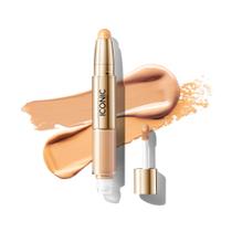 Corretivo ICONIC LONDON Radiant Duo, líquido cremoso e giz de cera
