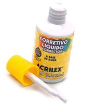 Corretivo Líquido a Base de Água 18ml Acrilex