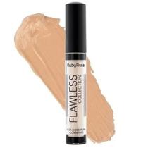 Corretivo Líquido Alta Cobertura Flaweless Bege 2 Ruby Rose