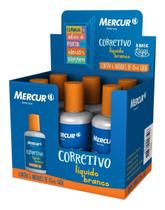 Corretivo Líquido Branco 18ml Cada Kit 6 Unidades Mercur