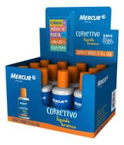 Corretivo Liquido Executive 18Ml - Mercur - Caixa com 12