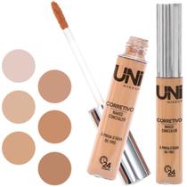 Corretivo Líquido Facial À Prova D'água Uni Makeup 24 Horas