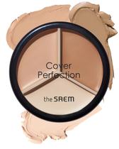 Corretivo THESAEM Cover Perfection Triple Pot 02 Contour Beige Corretivo THESAEM Cover Perfection Triple Pot 02 Contour Beige