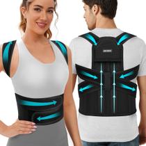 Corretor de Postura Abismat - Back Brace Atualizado para Homens e Mulheres