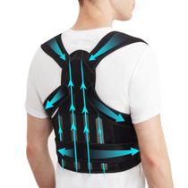 Corretor de Postura Ajustável KD Back Brace - Para Homens e Mulheres