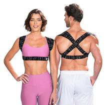 Corretor de postura BackEmbrace Black Drizzle M/L para mulheres/homens Corretor de postura BackEmbrace Black Drizzle M/L para mulheres/homens