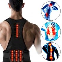 Corretor de Postura Colete Cinta Cervical Lombar Alinhar Coluna Corretor de Postura Colete Cinta Cervical Lombar Alinhar Coluna