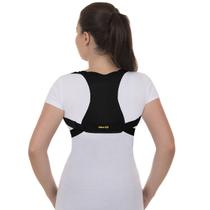 Corretor de Postura Educador Postural Colete Coluna Bege Artipé