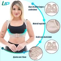 Corretor de Postura Feminino para Usar por Baixo da Roupa Colete de Coluna e Ombros Premium - Corretor Postura Feminino Ombros Curvados Ajustável P Corretor de Postura Feminino para Usar por Baixo da Roupa Colete de Coluna e Ombros Premium - Corretor Postura Feminino Ombros Curvados Ajustável P