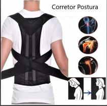 Corretor De Postura Masculino Coluna Lombar Cinta Postural
