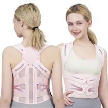Corretor de postura Sloworld Upgraded Back Brace Pink Large