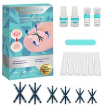 Corretor de unhas encravadas NimbleAid Titanium Alloy, pacote com 6