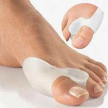 Corretor e protetor ortopédico com separador silicone joanete