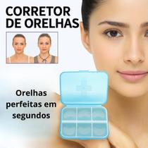 Corretor Estético De Orelhas Invisível Hipoalergênico Crianças e Adultos Discreto Pele Aplicação
