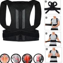 Corretor Postura Feminino Masculino Colete Alinhador Coluna - Original Corretor Postura Feminino Masculino Colete Alinhador Coluna - Original