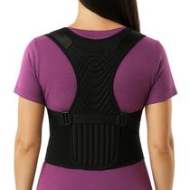 Corretor Postural Cinta Ajustável Feminino e Masculino Alinhar Coluna Ombro Lombar Dor nas Costas