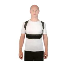 Corretor Postural com Ajuste Triplo Mercur Preto P