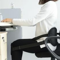 Corretor Postural Ergonômico Protetor de Coluna Ajustável para Cadeira Cinta Regulável Perna Home Office Escritório Corretor Postural Ergonômico Protetor de Coluna Ajustável para Cadeira Cinta Regulável Perna Home Office Escritório