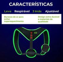 Corretor Postural Magnético Flexível Respirável Suporte Coluna Reta Ombros Colete Ajuste Fácil Corretor Postural Magnético Flexível Respirável Suporte Coluna Reta Ombros Colete Ajuste Fácil
