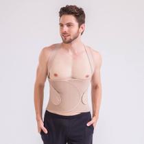 Corretor Postural Masculino Esbelt 080CP Emborrachado Flex Form 3D