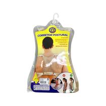 Corretor Postural Ortopédico Ajustável para Coluna e Ombros Alívio e Prevenção de Dores - 01 Und