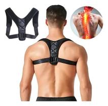 Corretor Postural para Alinhamento de Pescoço e Coluna - Suporte Ajustável Unissex Ortopédico Corretor Postural para Alinhamento de Pescoço e Coluna - Suporte Ajustável Unissex Ortopédico