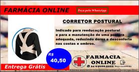 Corretor postural tamanho P/M Corretor postural tamanho P/M