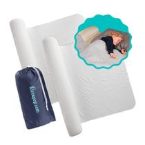 Corrimão de cama inflável Hiccapop para crianças pequenas, pacote com 2
