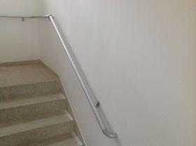 Corrimão de parede alumínio - *venda por metragem