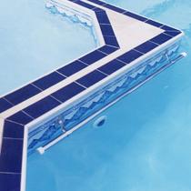 Corrimão Interno Reto em Aço Inox 1 1/2" 2 metros p/ Piscina - Sodramar