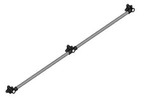 Corrimão Parede de Alumínio SLIM 187-P Corrimão Parede de Alumínio SLIM 187-P