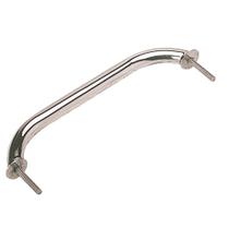 Corrimão Sea-Dog em aço inoxidável com suporte flangeado de 10 cm