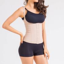 Corselet Cotton Esbelt - Chocolate - Tamanho P Corselet Cotton Esbelt - Chocolate - Tamanho P