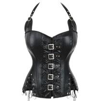 Corset Espartilho Corpete Retrô Viking Medieval Cosplay Punk