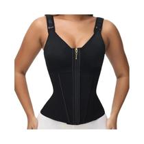 Corset Modelador De Alta Compressão Para Mulheres, Colete De Compressão Dupla, Sutiã E Cinta Corset Modelador De Alta Compressão Para Mulheres, Colete De Compressão Dupla, Sutiã E Cinta