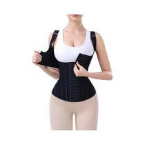 Corset Modelador De Cintura Em Forma De U Para Mulheres, Com Aço, Slimming, Malha Respirável, Top