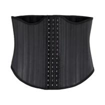 Corset Modelador De Cintura Em Látex Confortável Para Mulheres Com 25 Aros De Aço, Redutor De