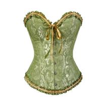 Corset Vintage De Renda Com Estilo Gótico Vitoriano Para Mulheres, Bustier Com Ajuste Em Jacquard Corset Vintage De Renda Com Estilo Gótico Vitoriano Para Mulheres, Bustier Com Ajuste Em Jacquard