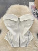 Corset Vintage Estilo Steampunk Em Prata E Ouro Para Mulheres, Top Com Zíper, Lingerie Burlesca