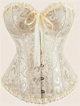 Corsetet com barbatanas de aço Corsetet com barbatanas de aço