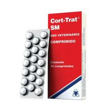 Cort-trat SM Anti-inflamatório Alívio e Bem-estar para Cães e Gatos (20 Comprimidos)